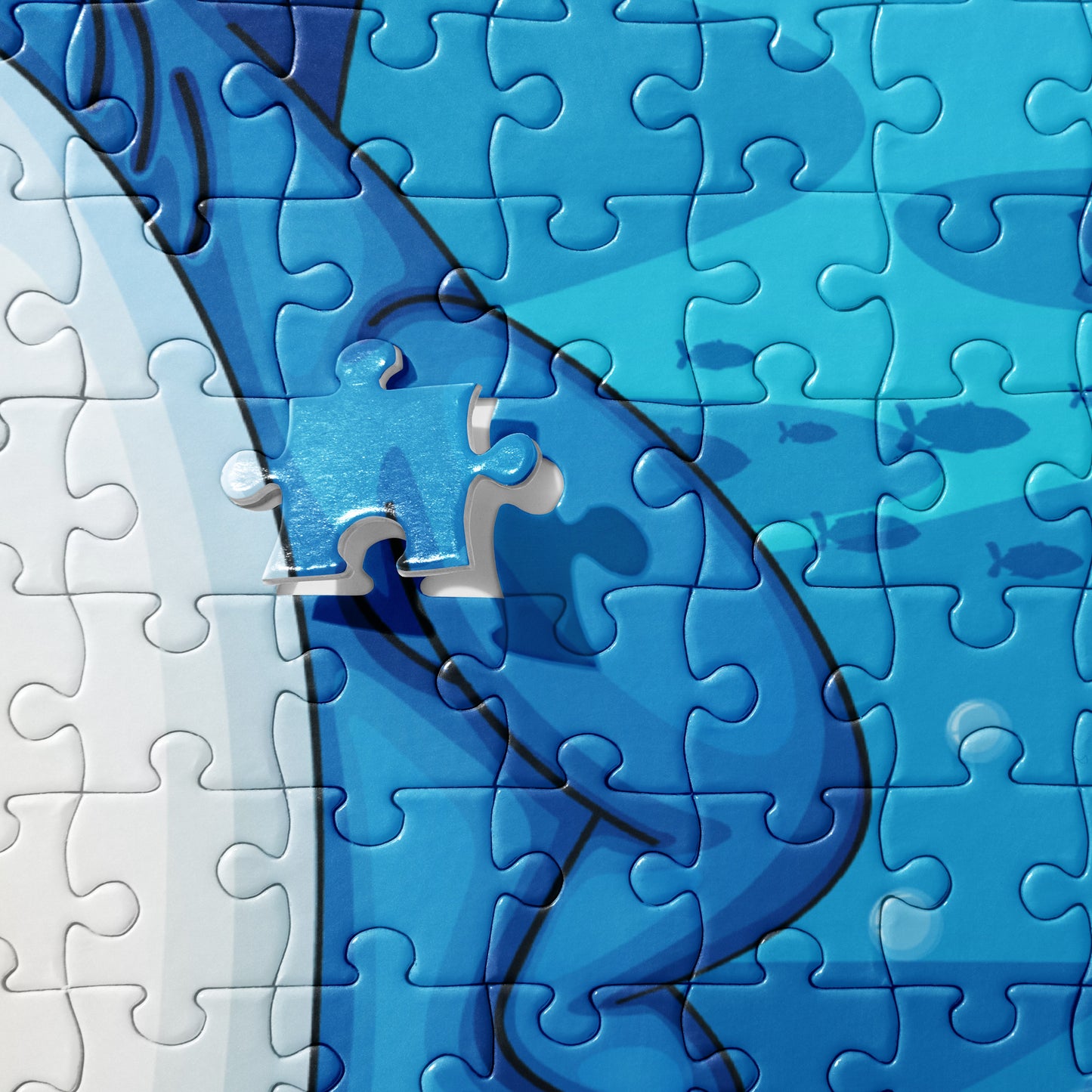 Friendly Shark Underwater Adventure Jigsaw Puzzle image 5