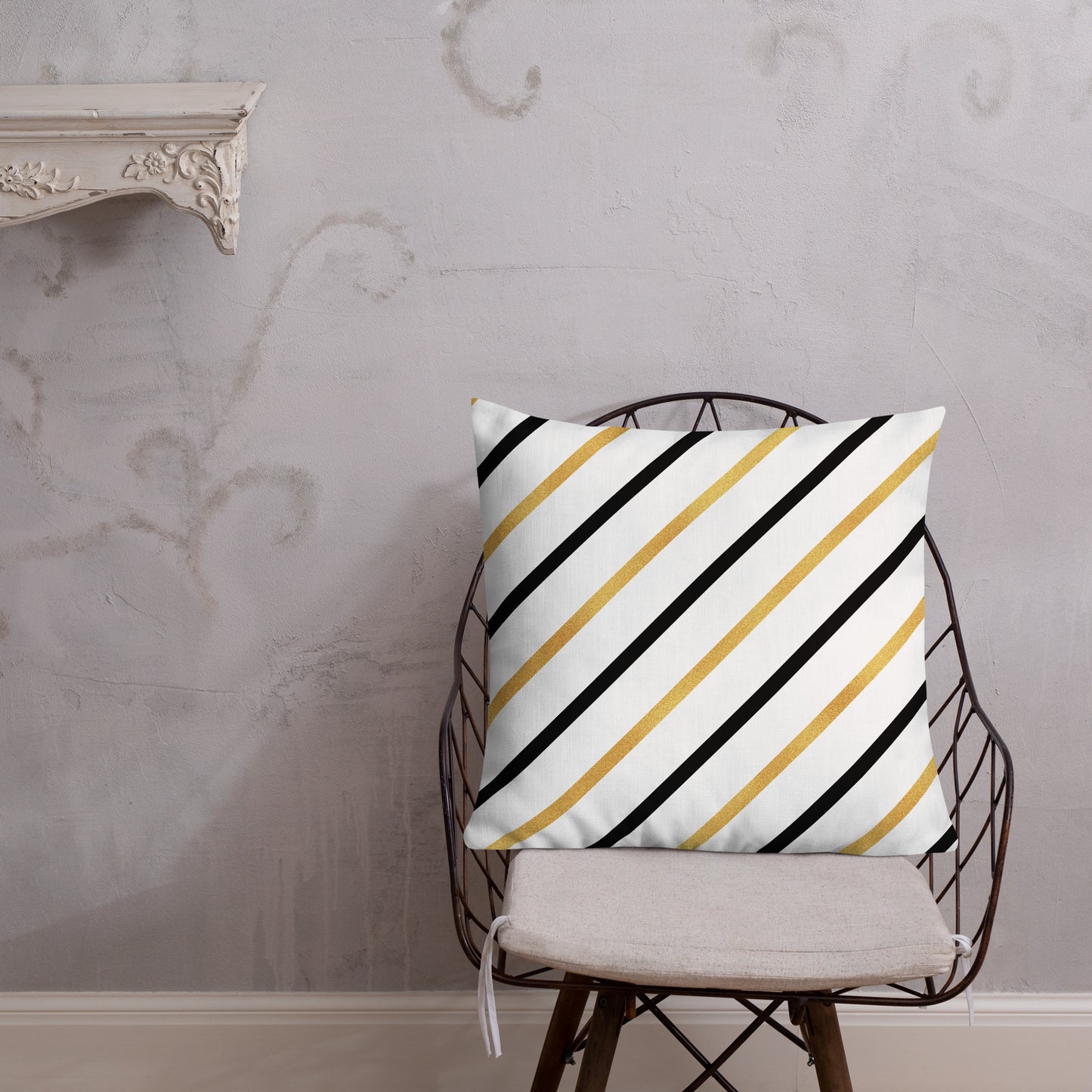 Royal Stripes Premium Pillow - 22×22 image