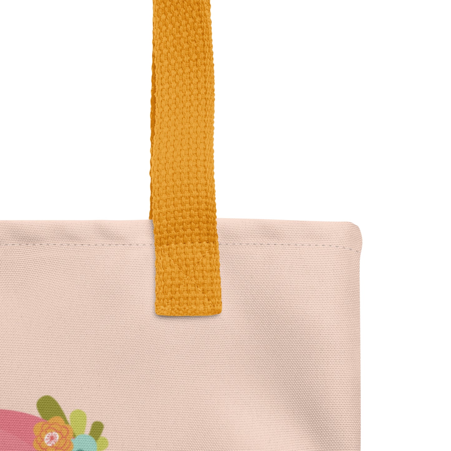 Artful Love Blooms Tote Bag image 8
