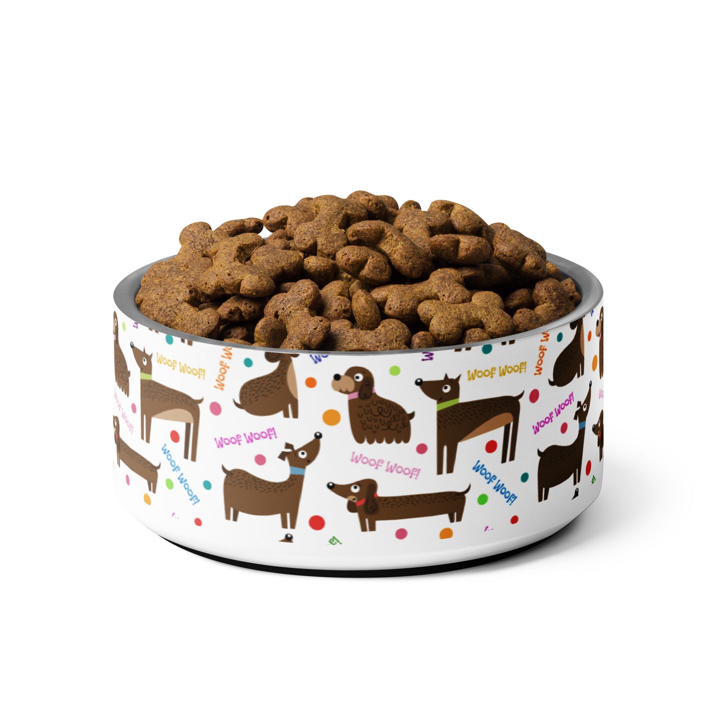 Woof Woof Pet Bowl for Happy Pets - 32 oz image