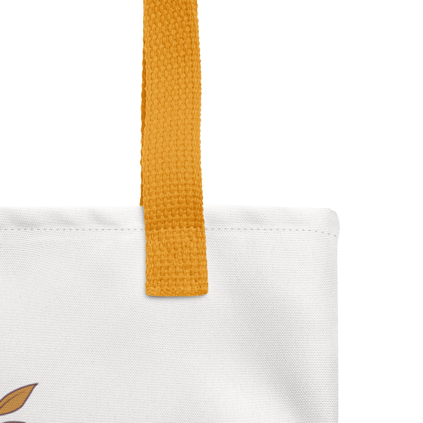 Boho LOVE Flower Tote Bag image 7