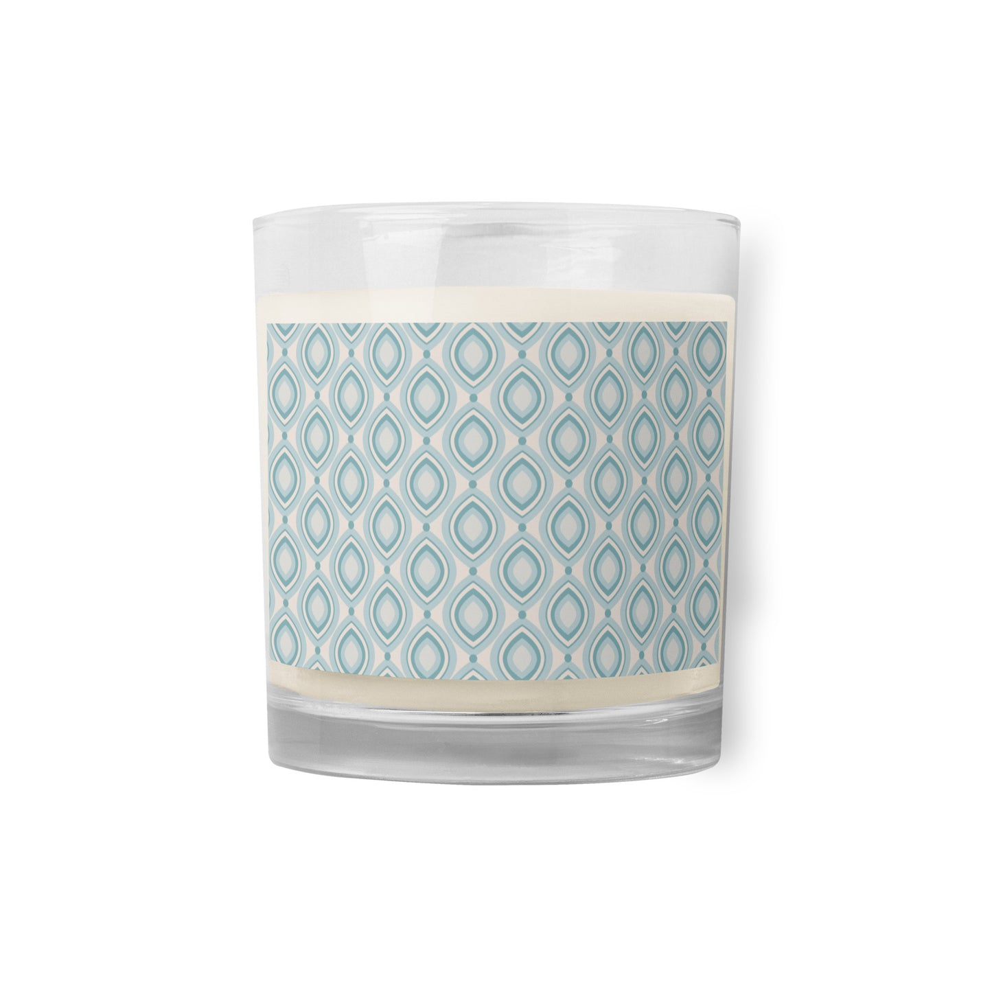 Ocean Breeze Geometric Glass Jar Candle image 3