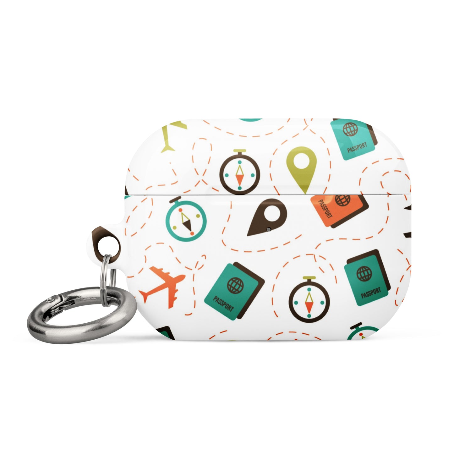Travel Route Map Case for AirPods® - AirPods Pro Gen2 image