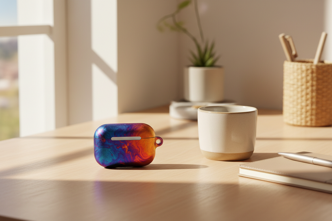 AirPods case used as a personal everyday style accessory