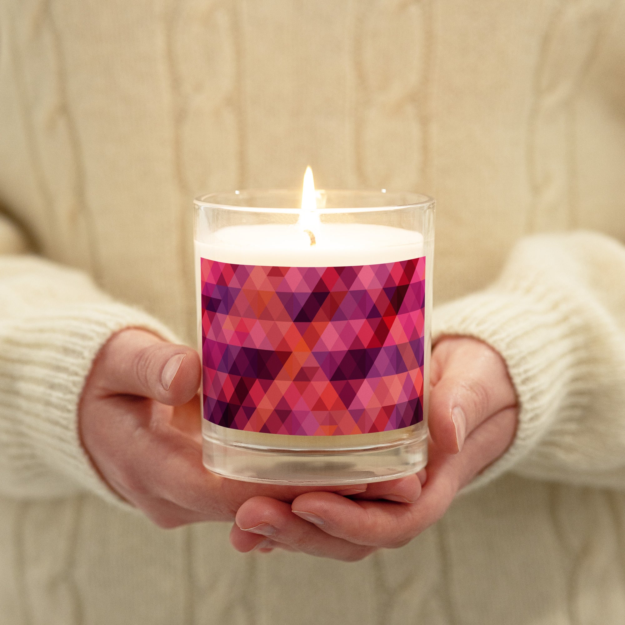 Radiant Glass Jar Candle image 1