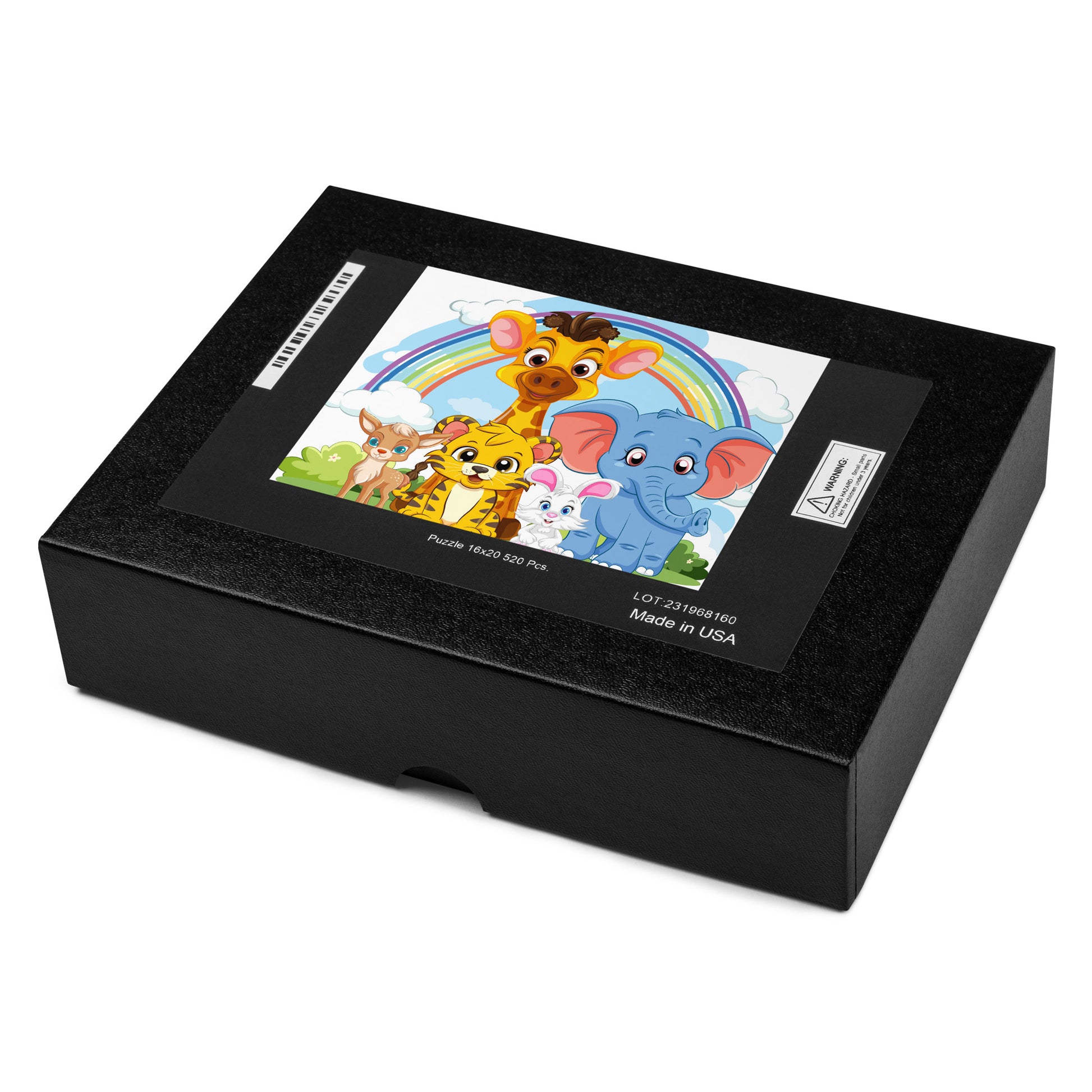 Rainbow Jungle Pals Jigsaw Puzzle image 4