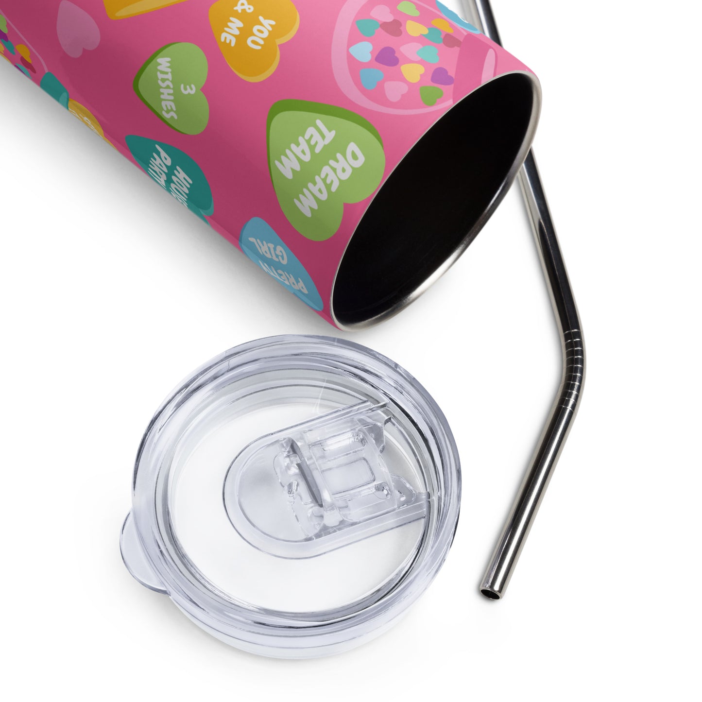 Candy Hearts and Jars Tumbler image 5