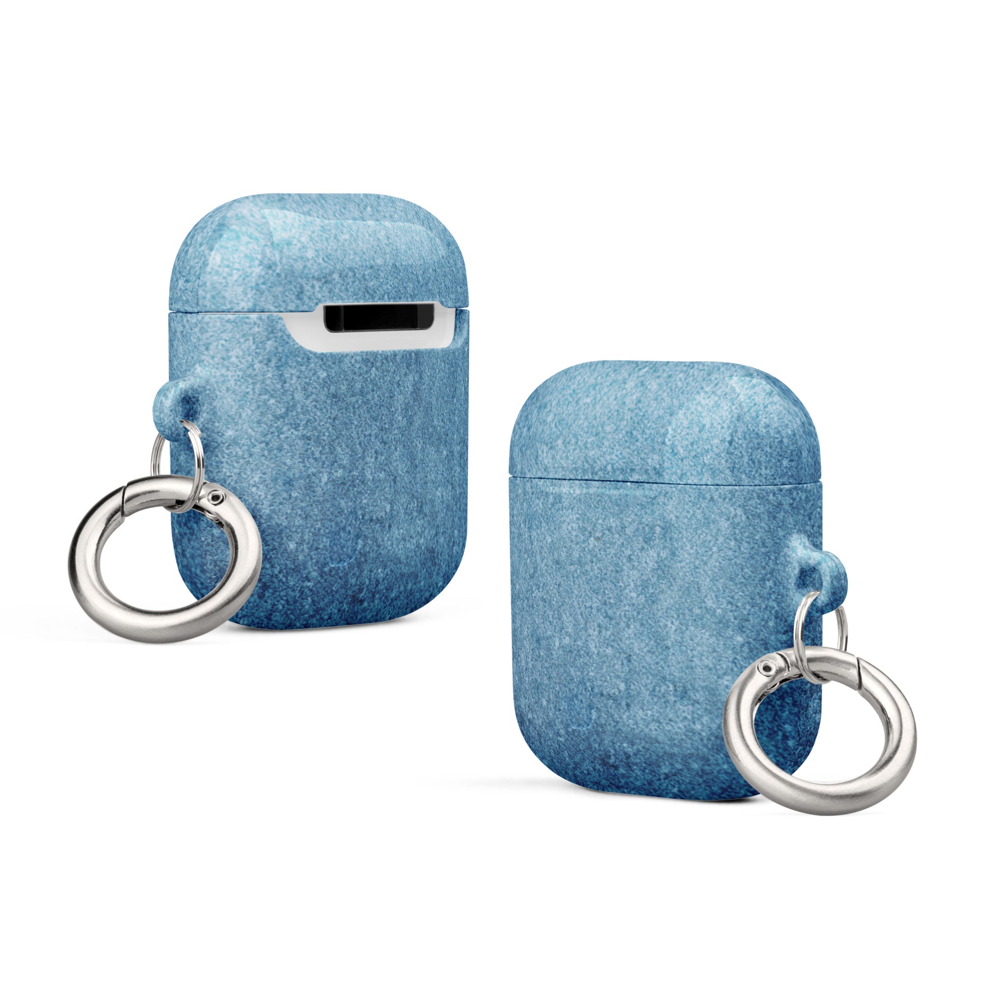 Blue Suede Texture Case for AirPods® image 1