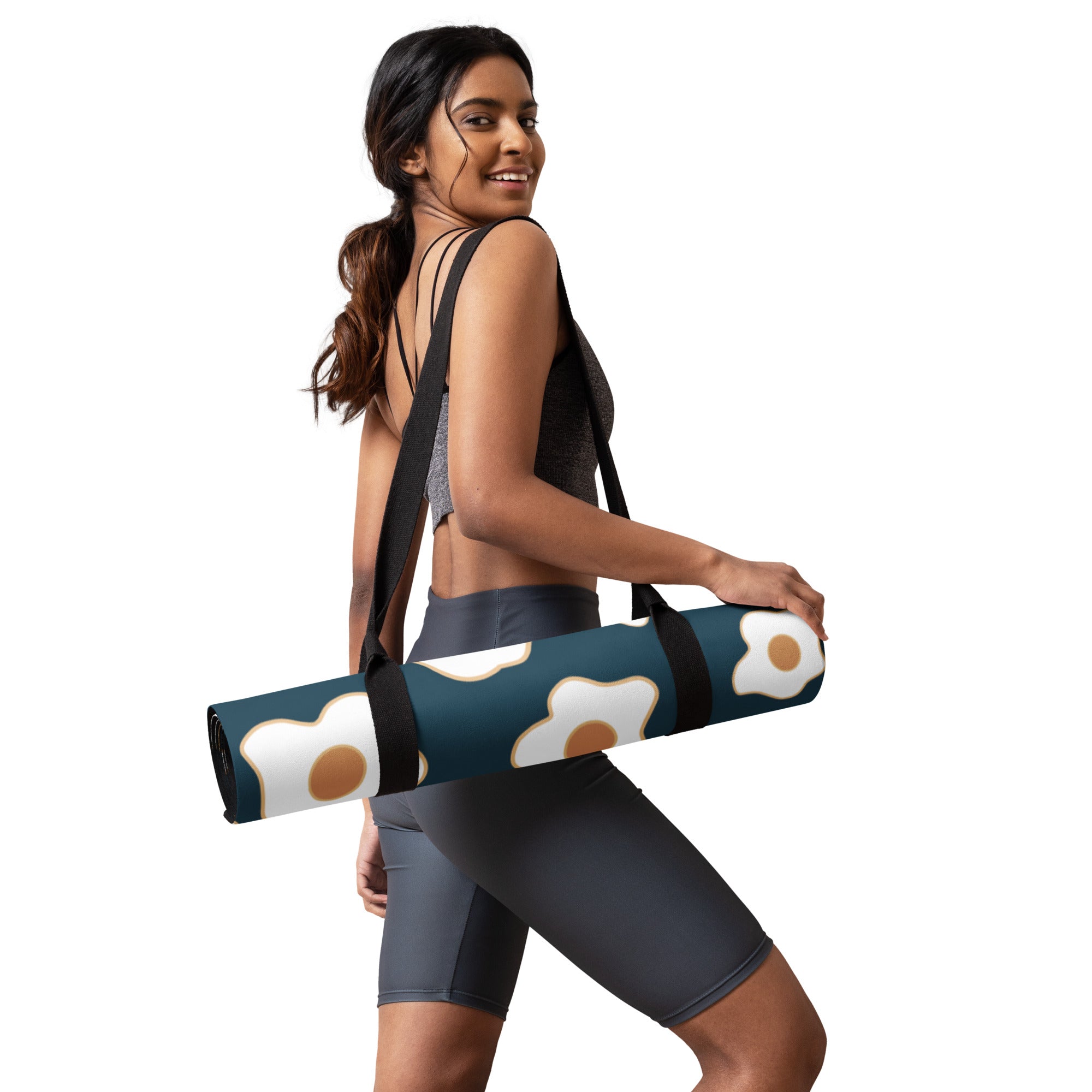 Sunny Side Up Yoga Mat Non-Slip and Cushioned image 2