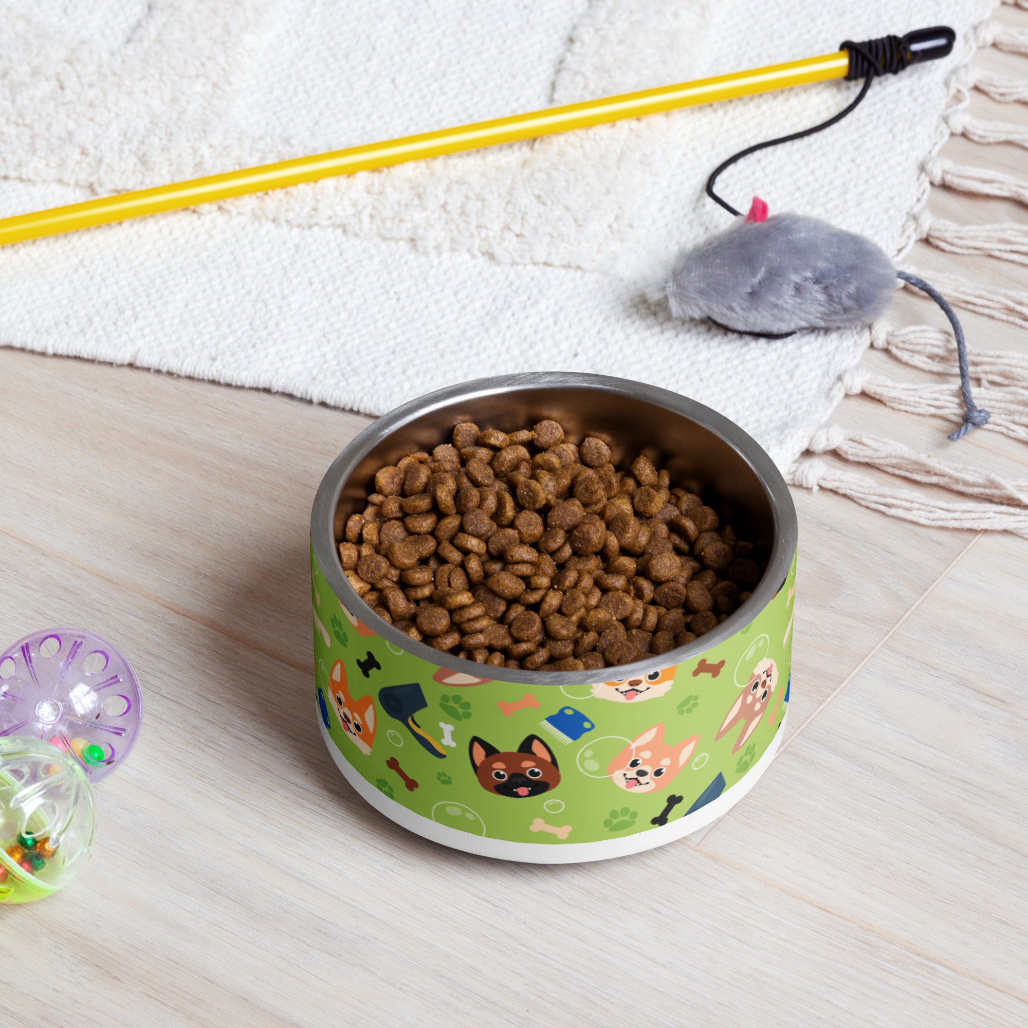 Happy Groomed Dogs Pet Bowl image 1