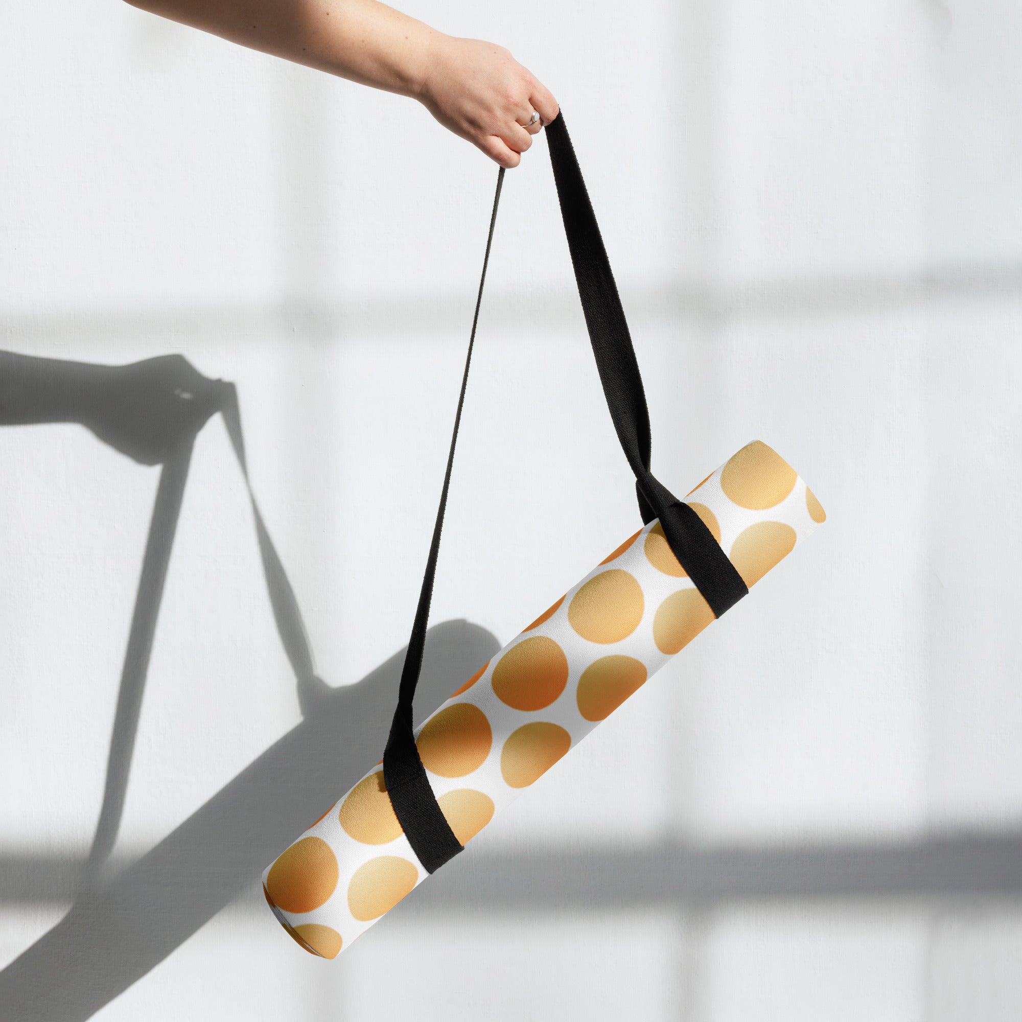 Sunshine Dots Yoga Mat Premium Grip image 5