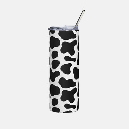 Black Spot Print Tumbler image 0