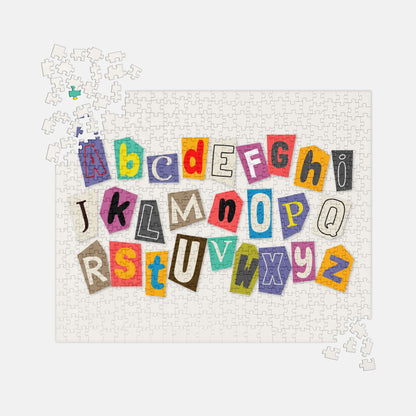Colorful Alphabet Learning Jigsaw Puzzle image 0