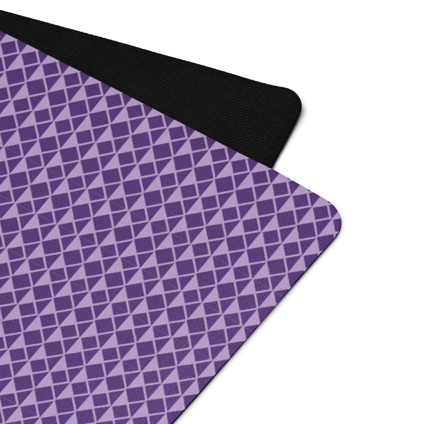 Textured Purple Yoga Mat Non-Slip and Cushioned image 11