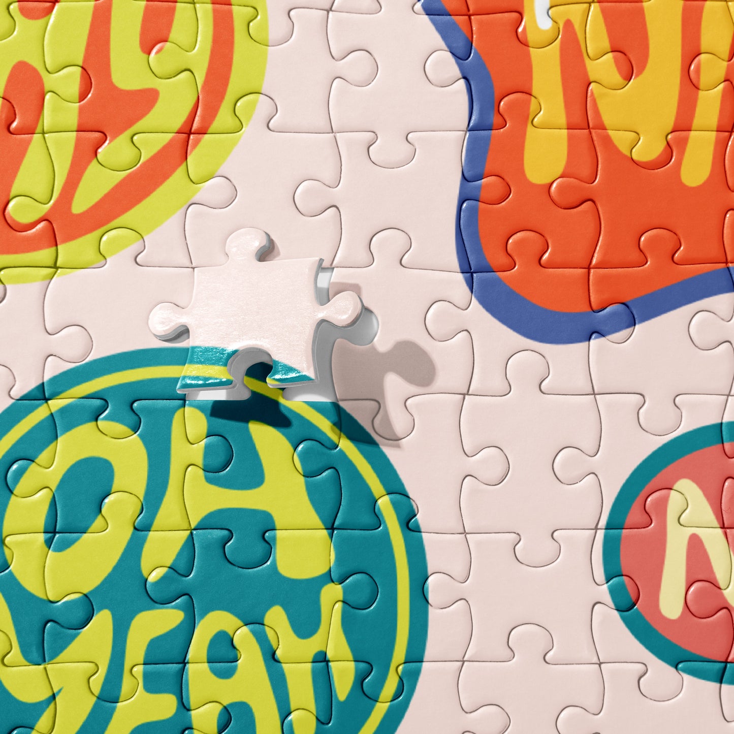 Positive Vibes Speech Bubble Jigsaw Puzzle image 5