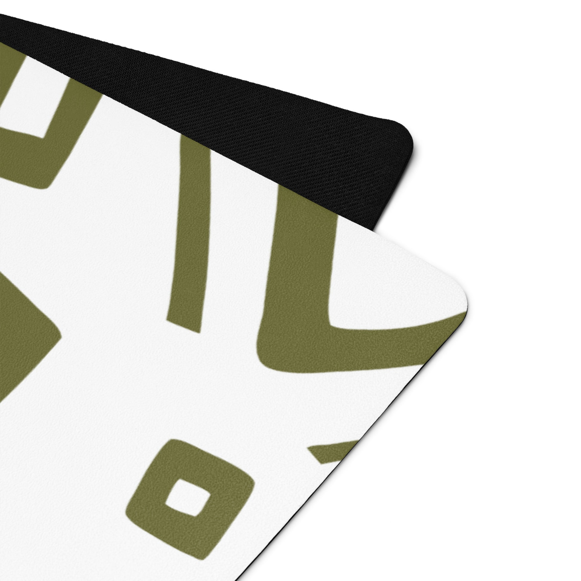 Olive Motif Yoga Mat Soft and Comfort image 11