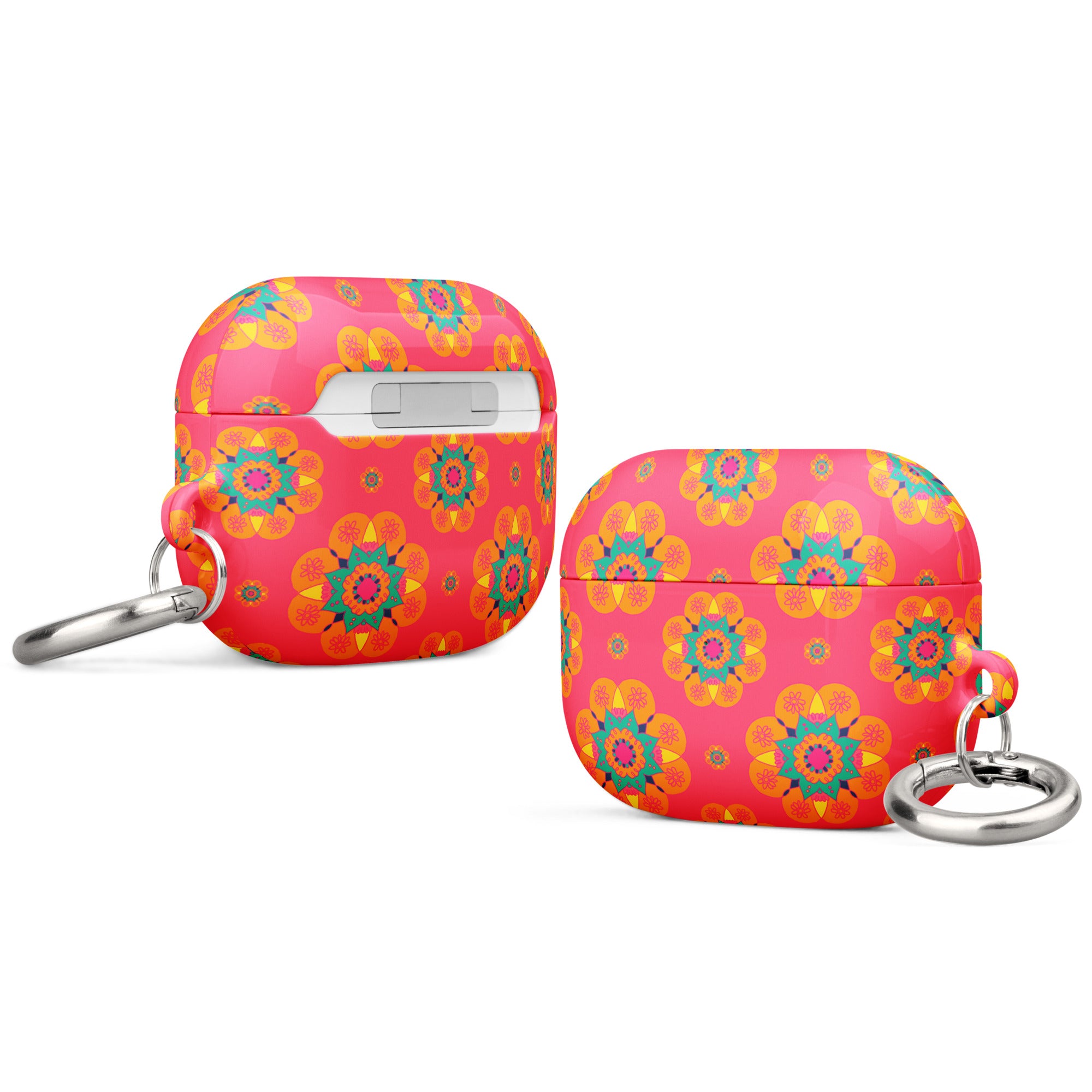 Vibrant Pink Mandala Case for AirPods® image 1
