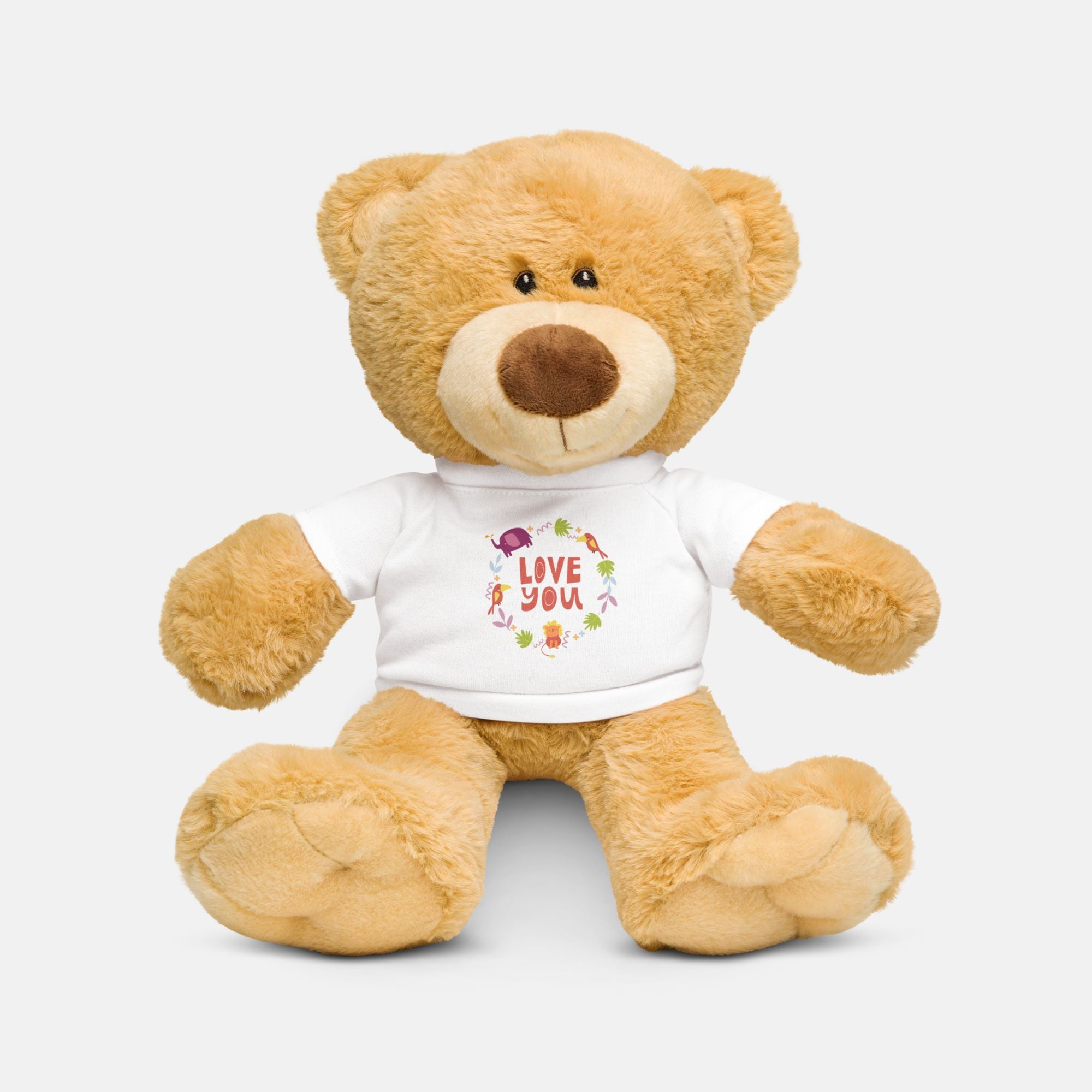 Love You Animal Friends Teddy Bear image 0
