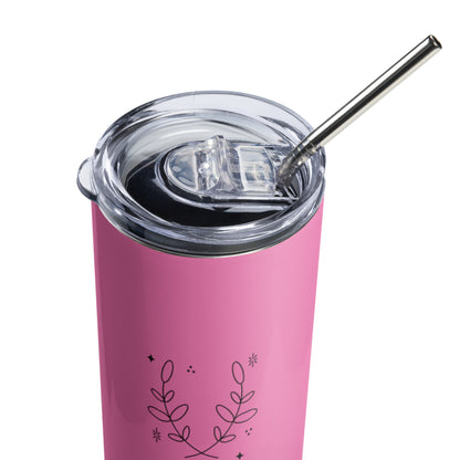 Pink Girl Power Tumbler image 5