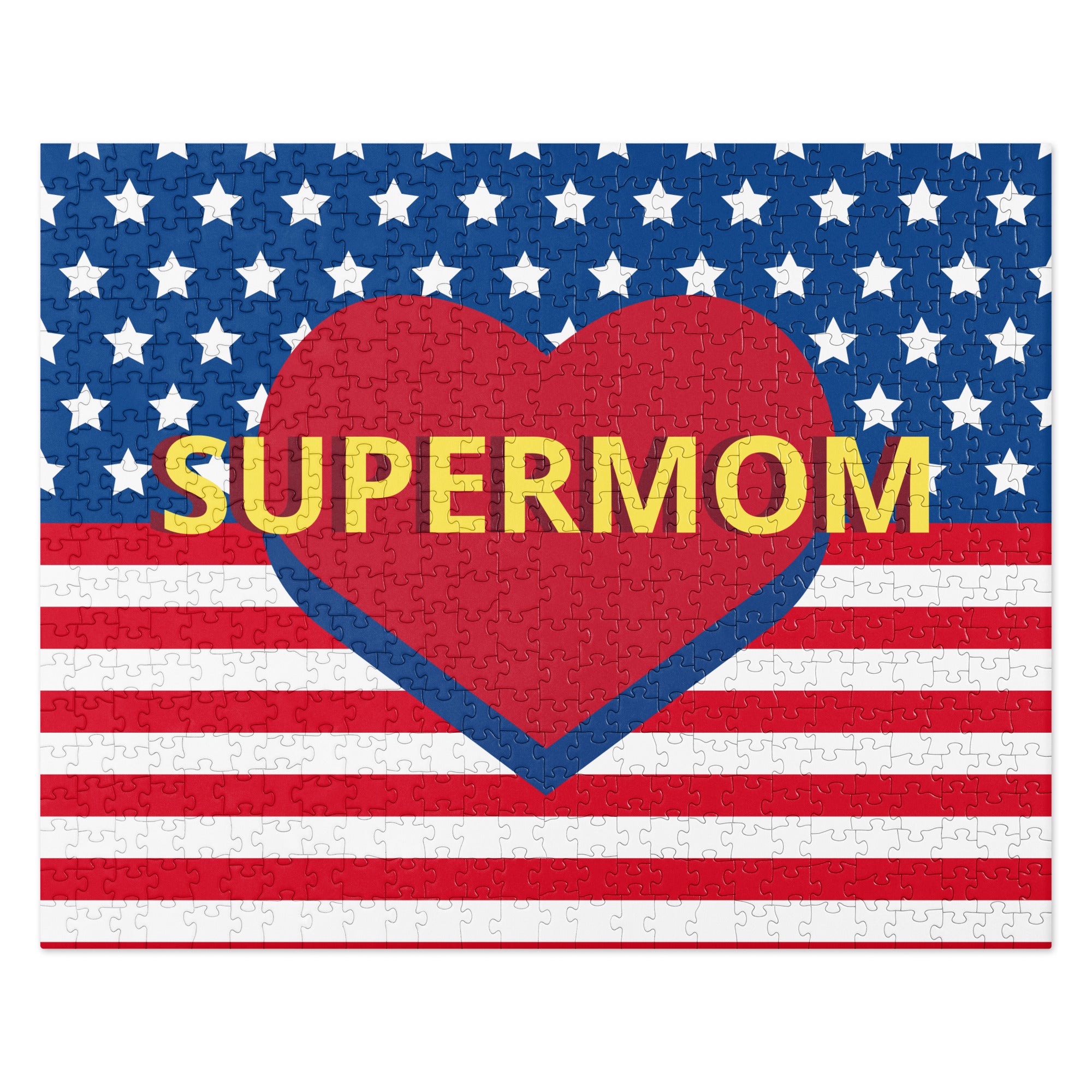 Supermom Hero Jigsaw Puzzle image 2