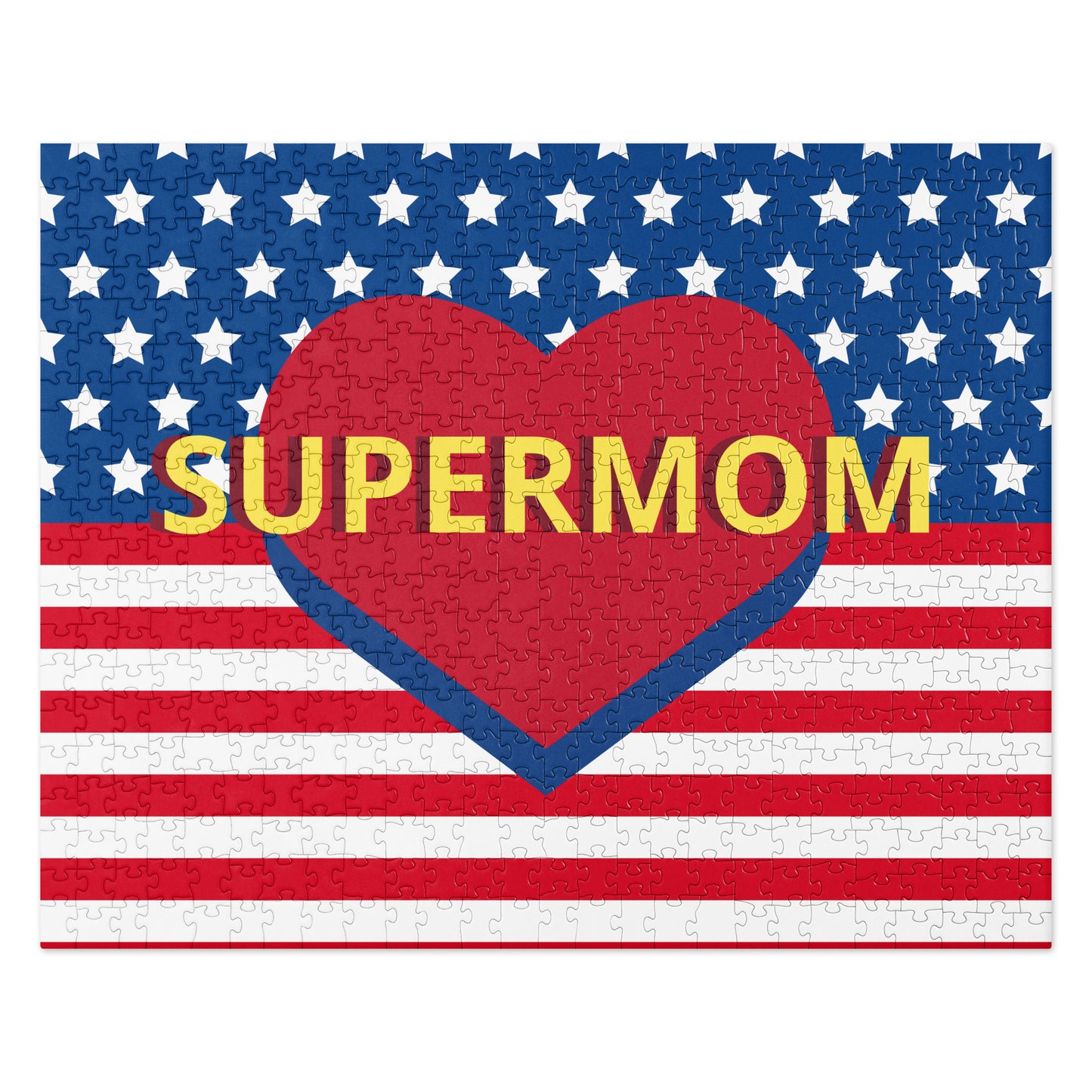 Supermom Hero Jigsaw Puzzle image 2