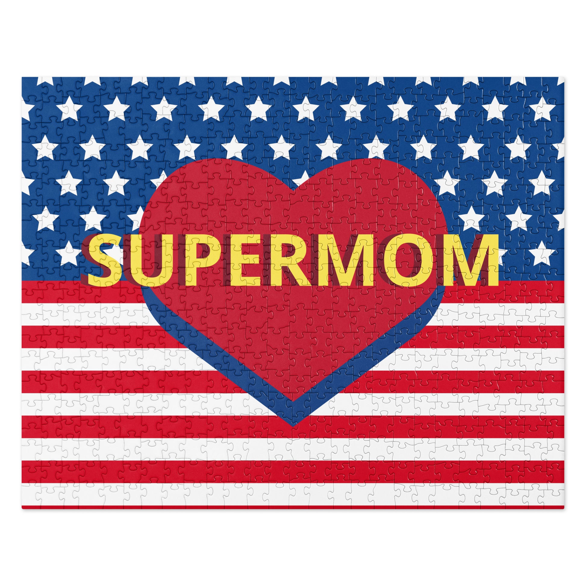 Supermom Hero Jigsaw Puzzle image 2