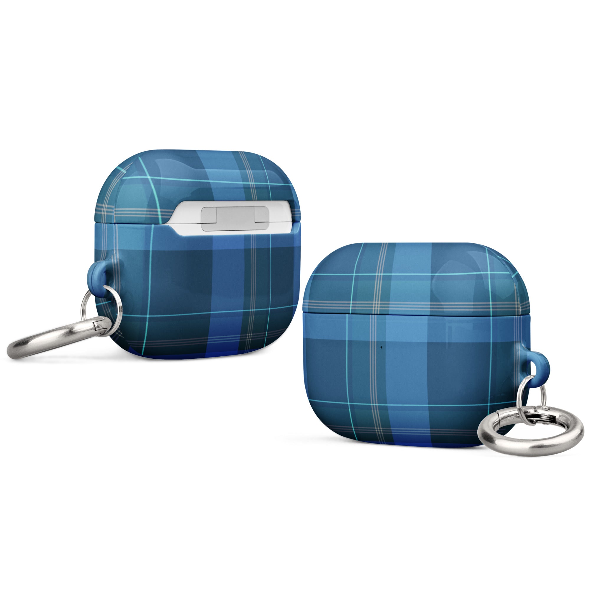 Classic Blue Plaid Case for AirPods® image 1