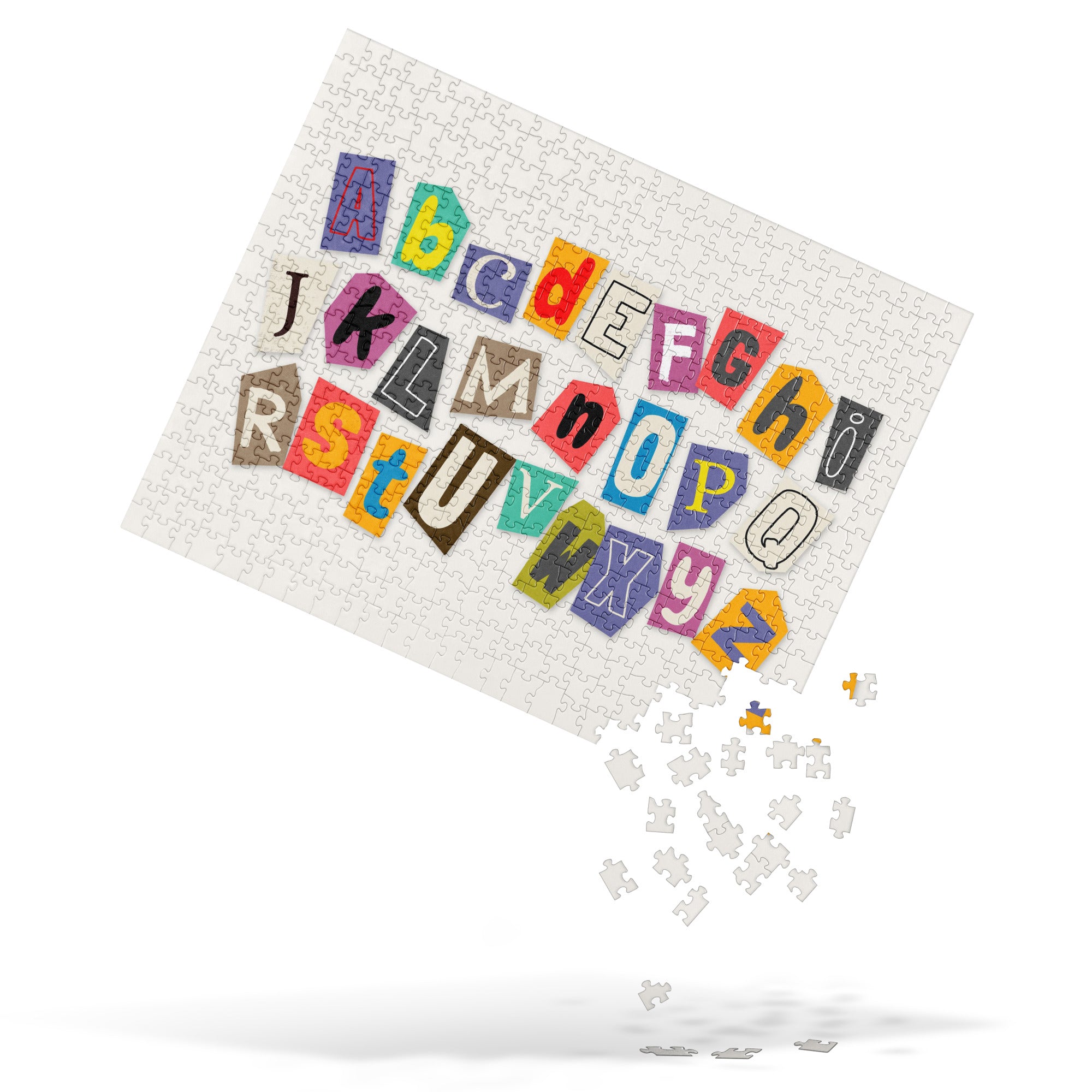 Colorful Alphabet Learning Jigsaw Puzzle image 3