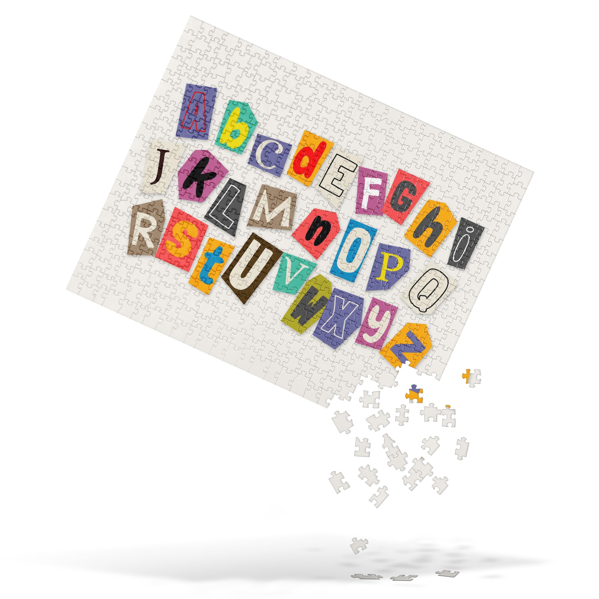 Colorful Alphabet Learning Jigsaw Puzzle image 3