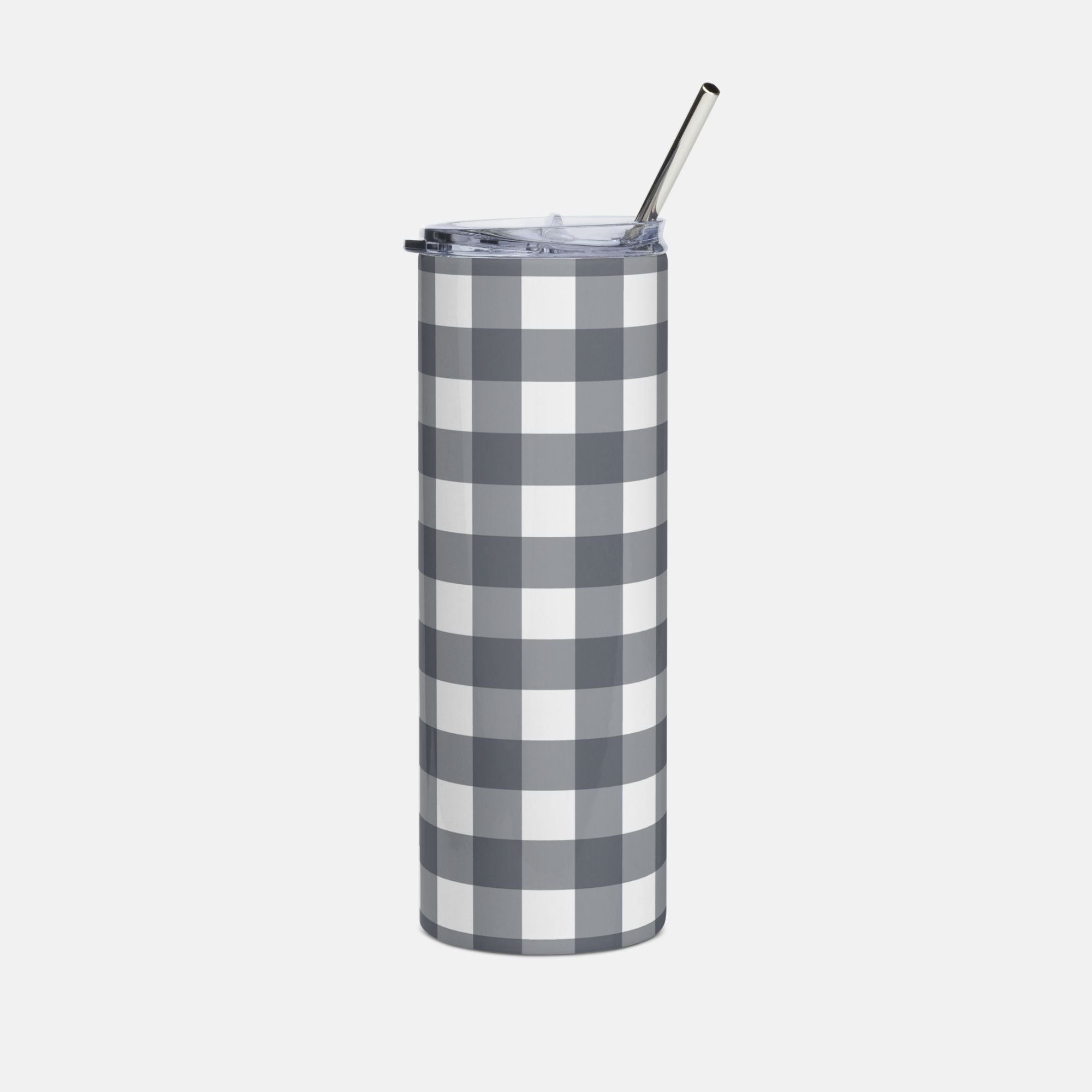 Urban Checkered Bliss Tumbler image 0