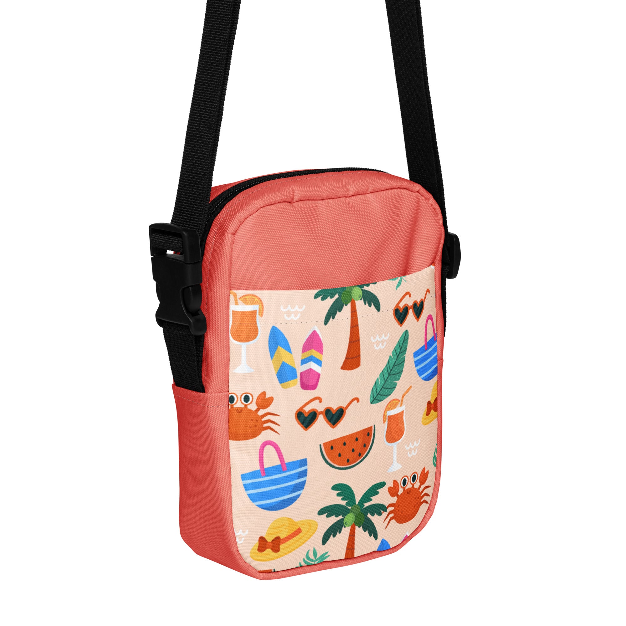 Fun Summer Pattern Crossbody Bag Everyday Carry image 1