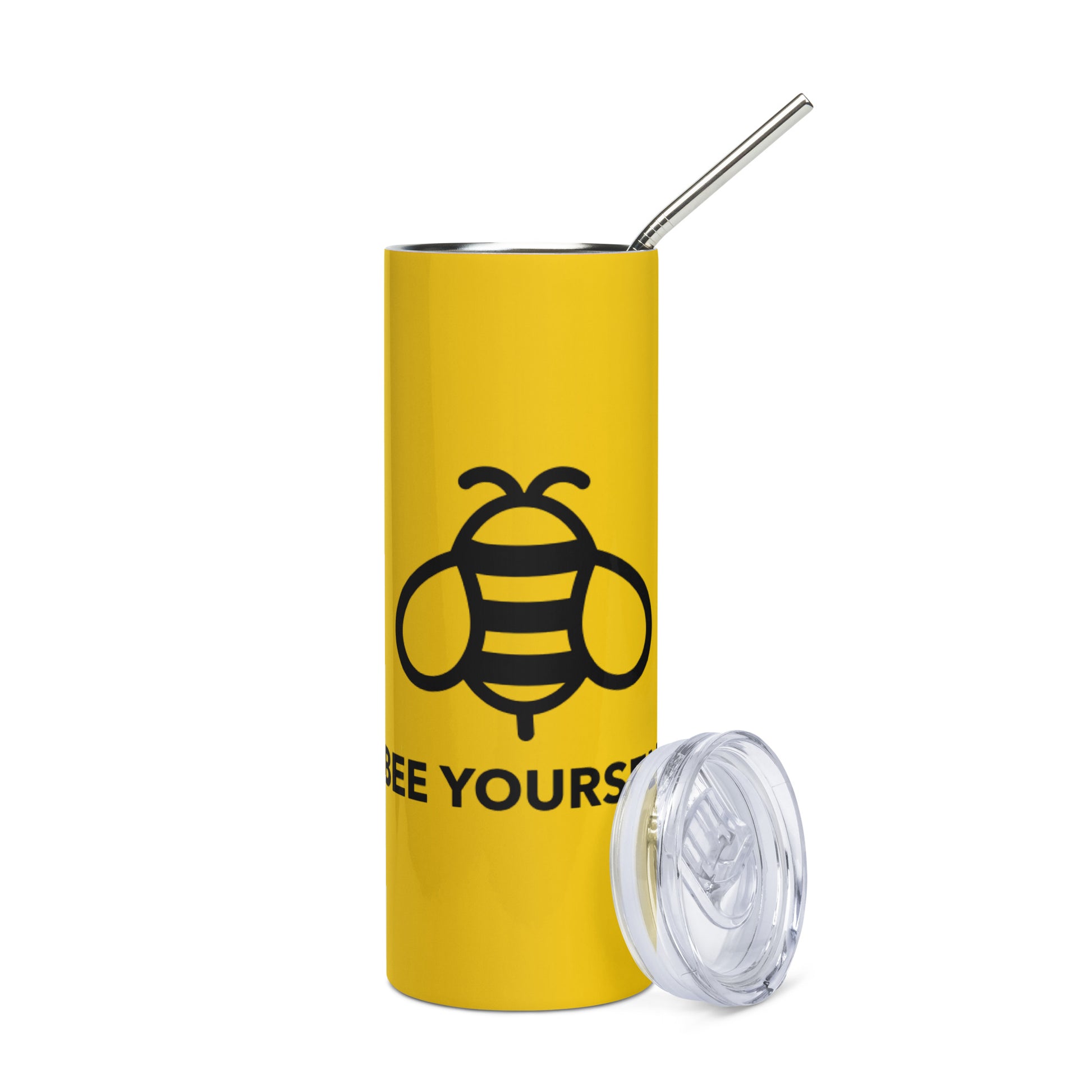 Buzzing Yellow Bee Yourself Tumbler image 2