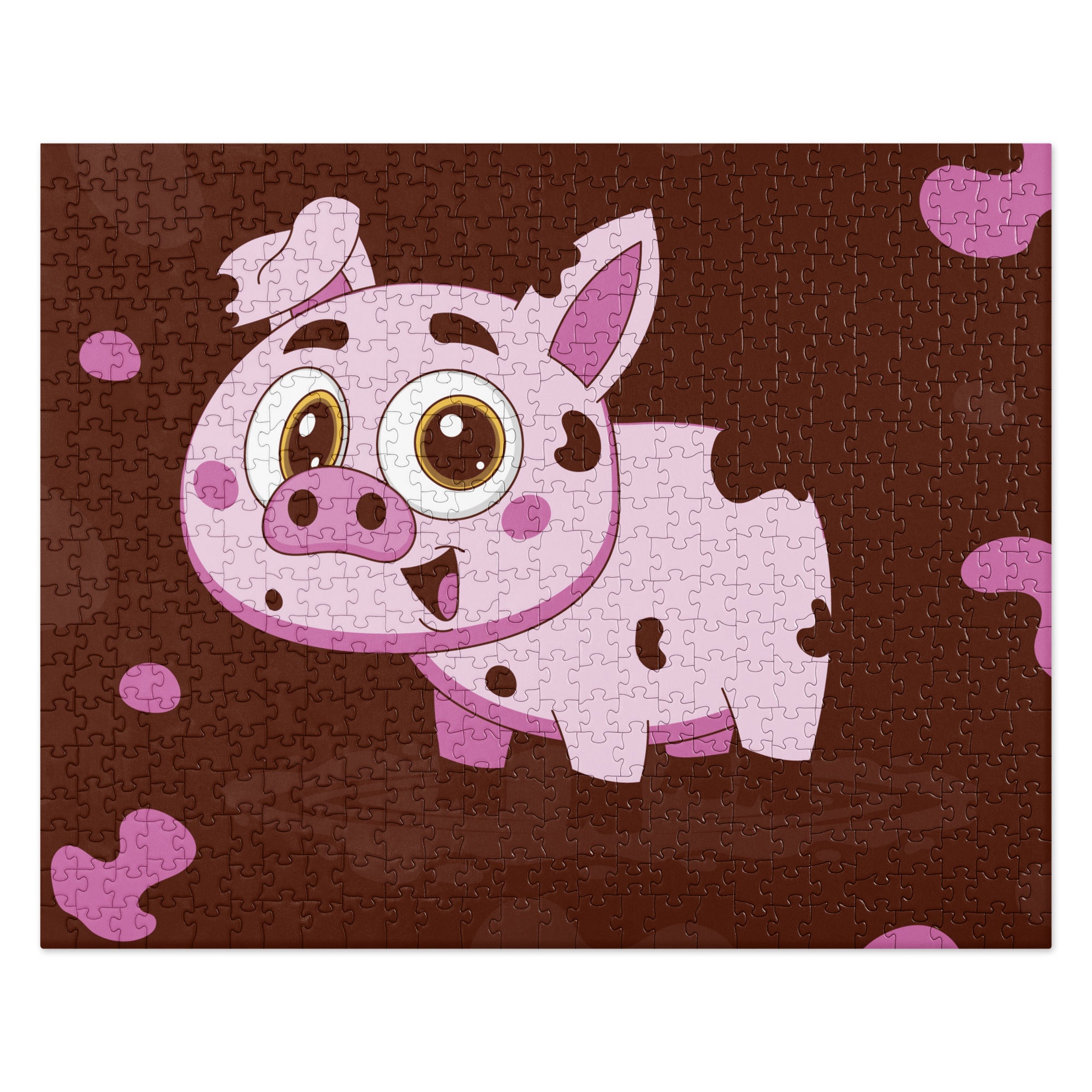 Muddy Fun Piggy Jigsaw Puzzle image 2