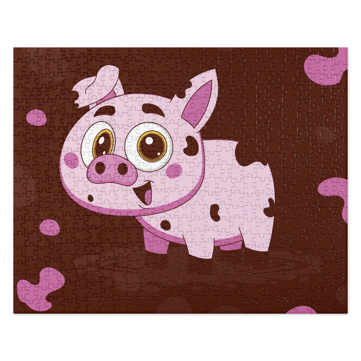 Muddy Fun Piggy Jigsaw Puzzle image 2