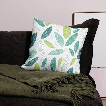 Minimalist Autumn Leaf Pillow image 2