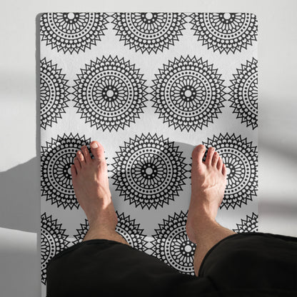 Artistic Mandala Yoga Mat Non-Slip and Cushioned image 8