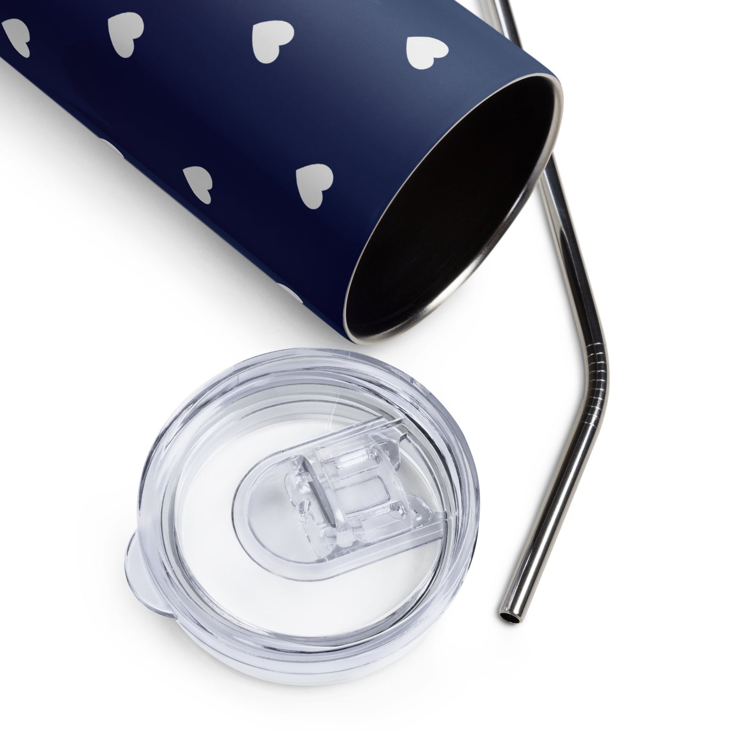 Classic Navy Love Tumbler image 5