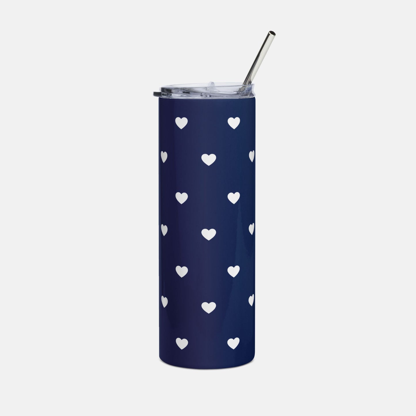 Classic Navy Love Tumbler image 0
