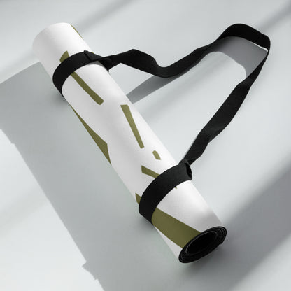 Olive Motif Yoga Mat Soft and Comfort image 5