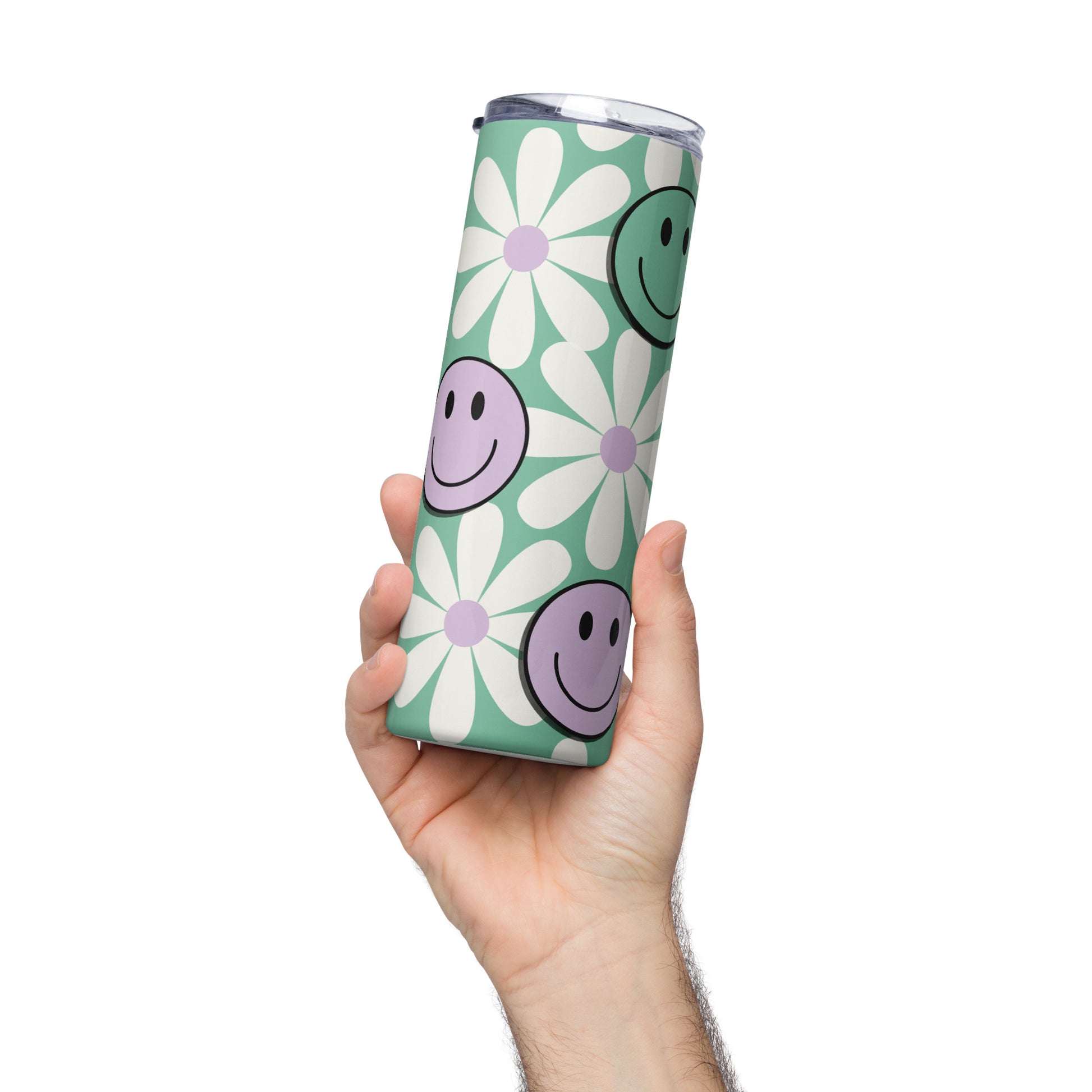 Smiling Daisy Floral Tumbler image 3