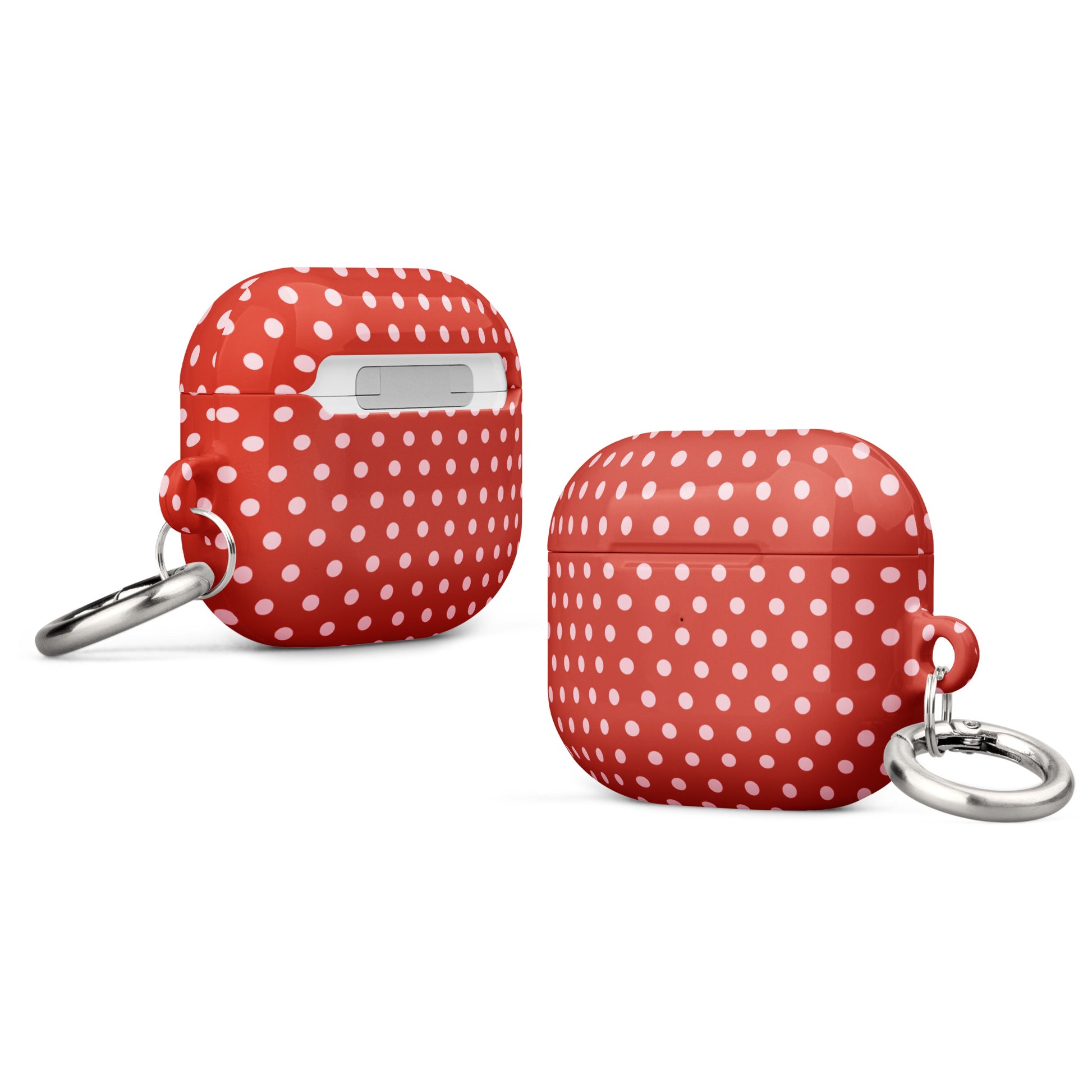 Red Polka Dot Case for AirPods® image 1