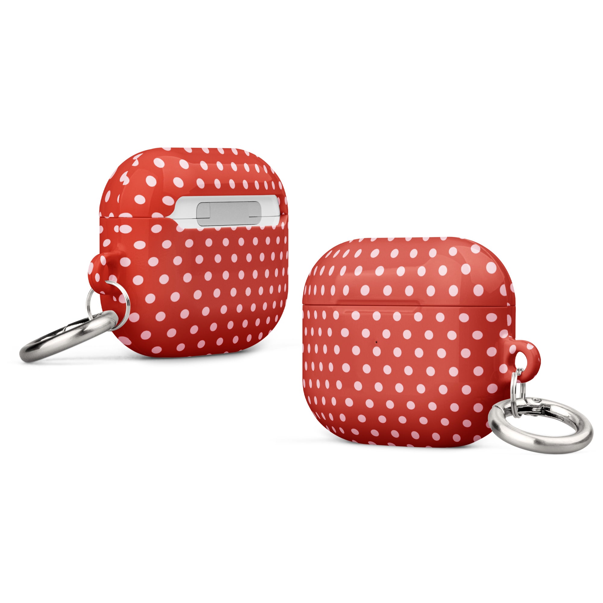 Red Polka Dot Case for AirPods® image 1