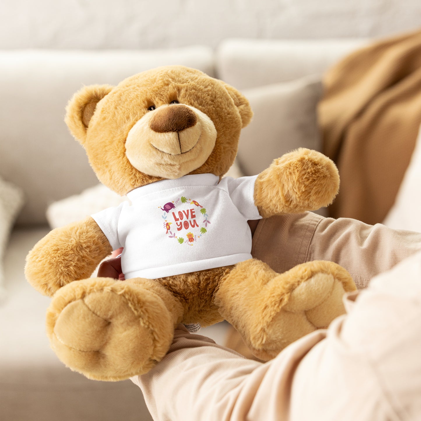 Love You Animal Friends Teddy Bear image 4