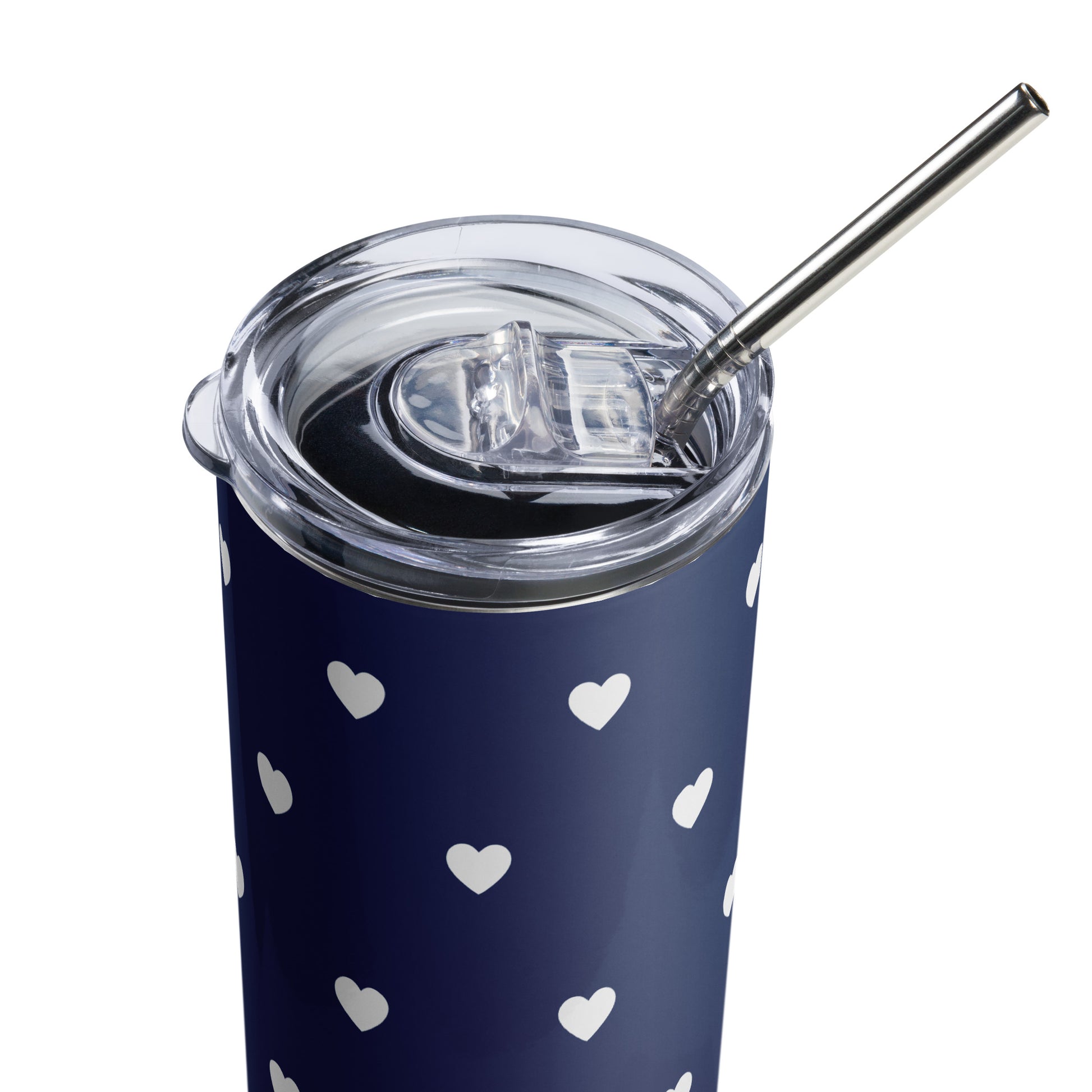 Classic Navy Love Tumbler image 6