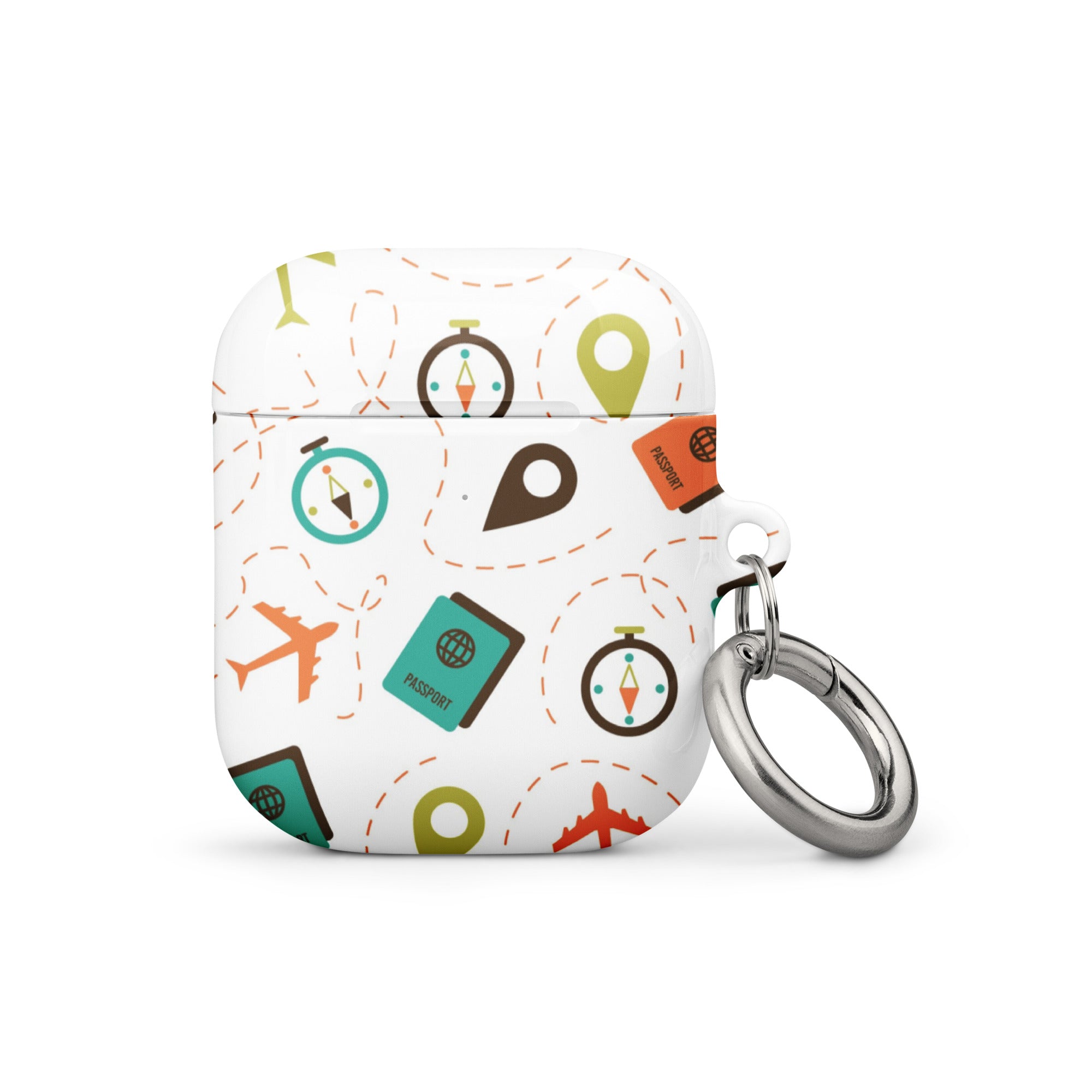 Travel Route Map Case for AirPods® - AirPods Gen1 image