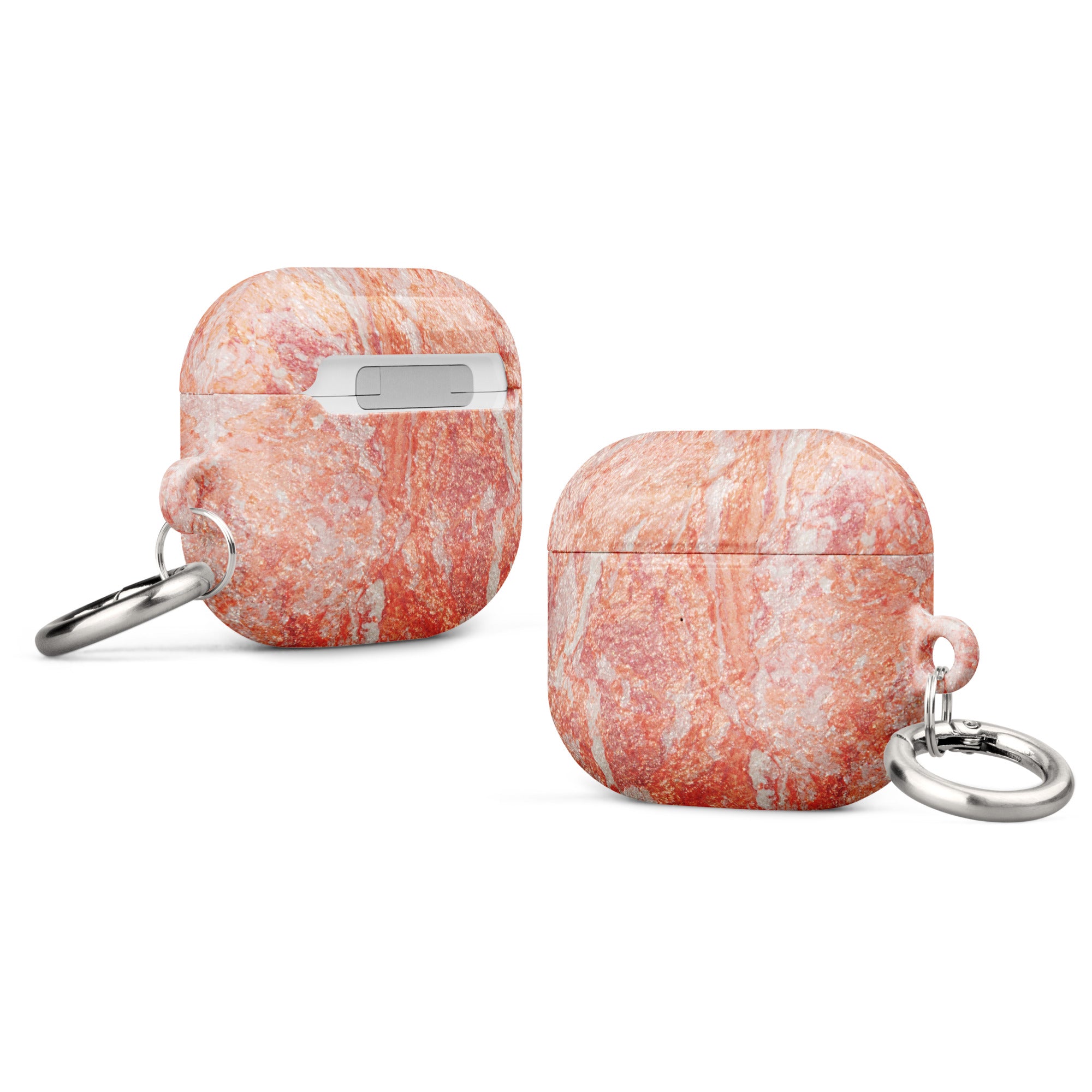 Salmon Marble Case for AirPods® image 1