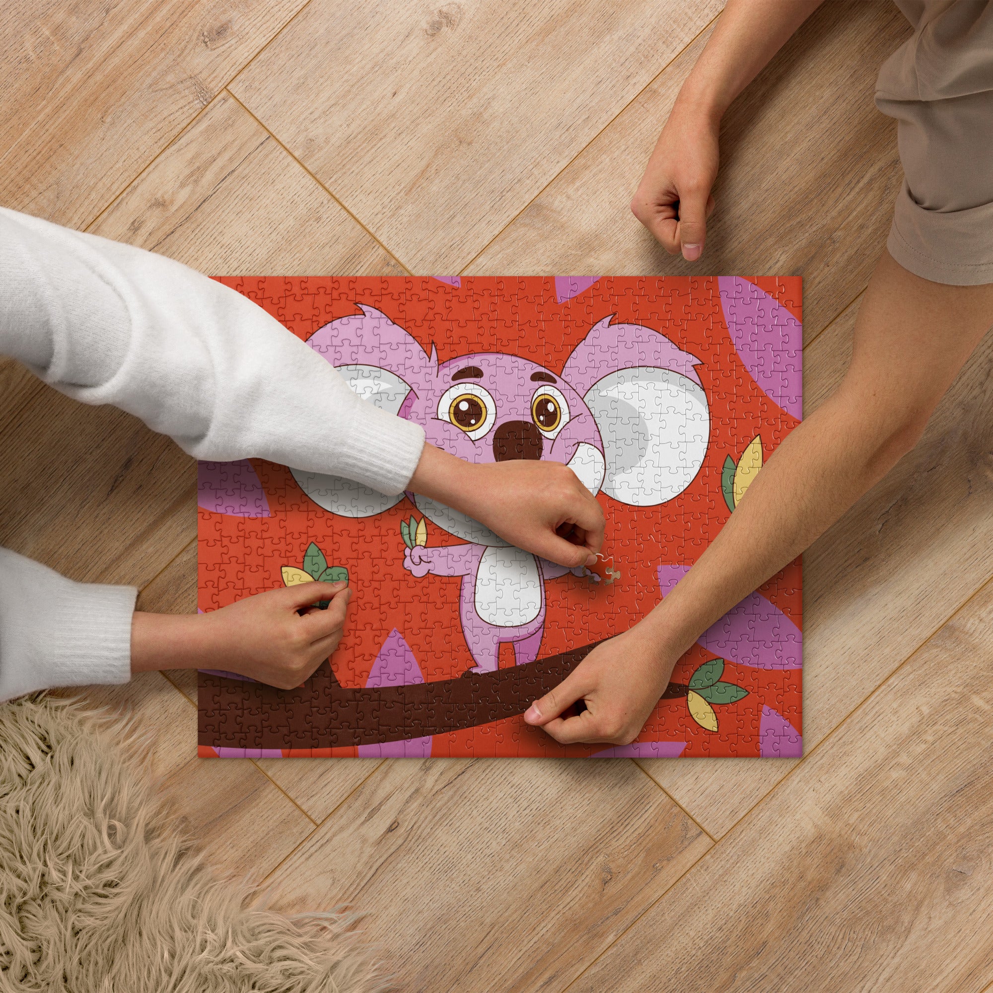 Smiling Koala Adventure Jigsaw Puzzle image 1