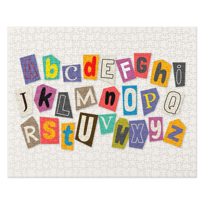 Colorful Alphabet Learning Jigsaw Puzzle image 2