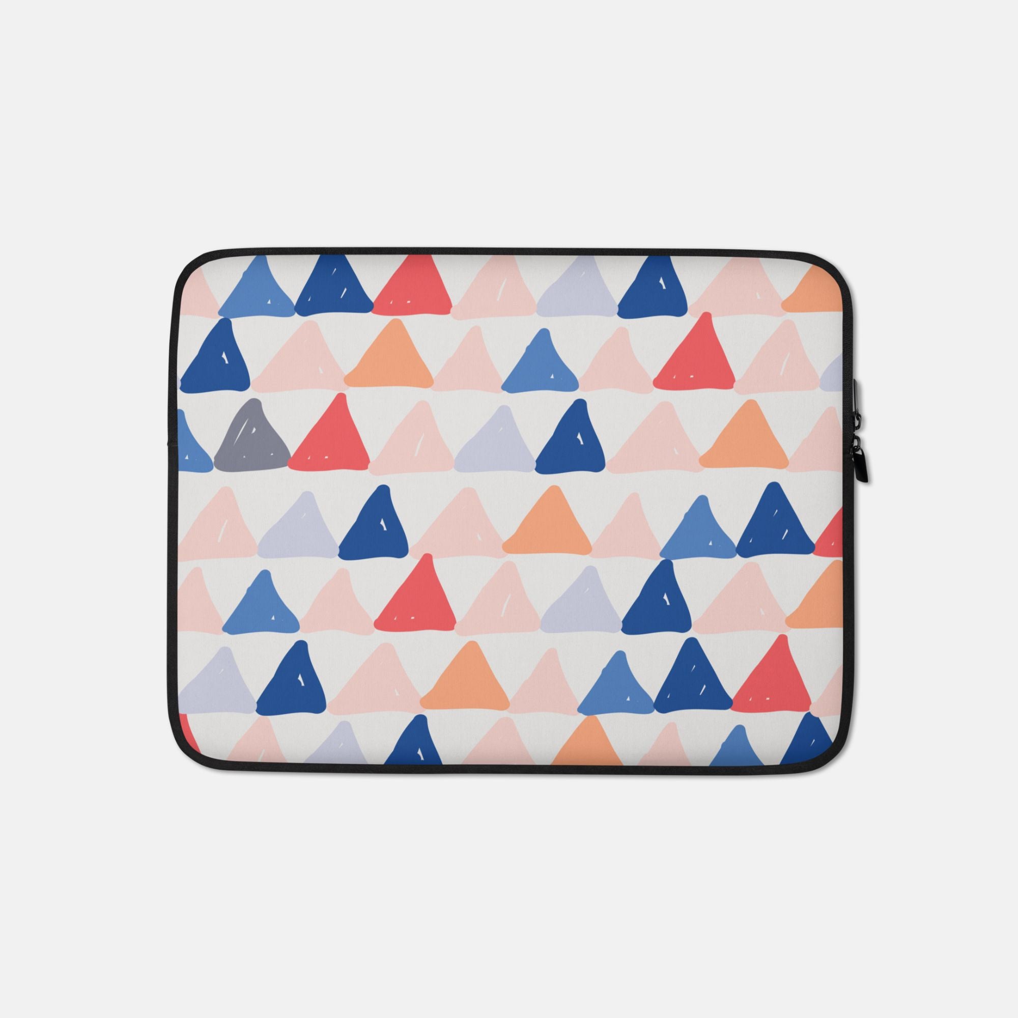 Minimalist Triangles Laptop Sleeve image 0