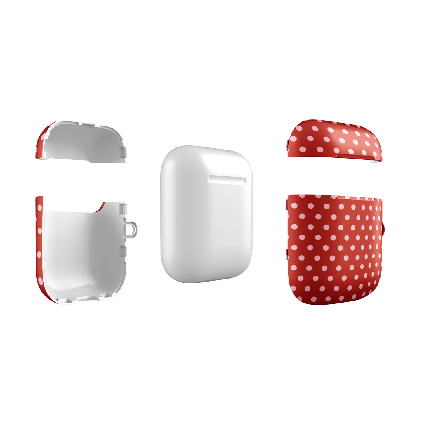 Red Polka Dot Case for AirPods® image 2